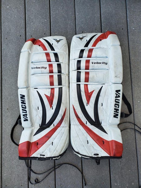 Vaughn Velocity V5 Goalie Leg Pads Youth 24+1
