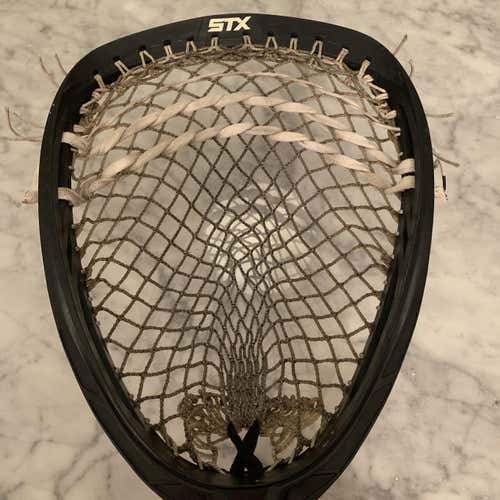 Black STX Shield Goalie Head