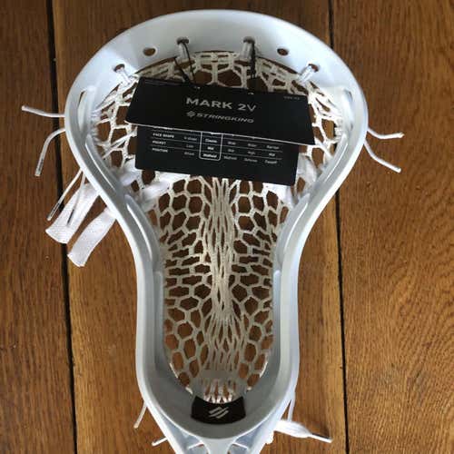 Brand New with Tags StringKing Mark 2V Head. StringKing Type 4x Mesh. StringKing Performance Strings