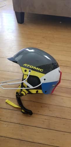 New Atomic Trooper SL Race Helmet with Chin Bar L/XL Adjustible