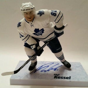 PHIL KESSEL Maple Leafs AUTOGRAPHED Variant 1272/2500 Mcfarlane Hockey Figure