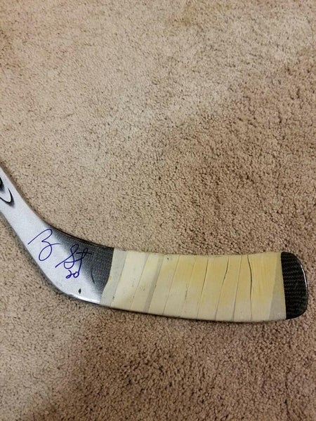 RYAN SUTER 05'06 ROOKIE Signed Nashville Predators Game Used Hockey Stick COA