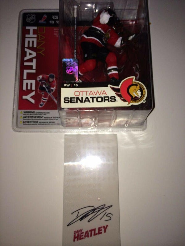 DANY HEATLEY Ottawa Senators Autographed Signed McFarlane Figure Hockey COA NHL