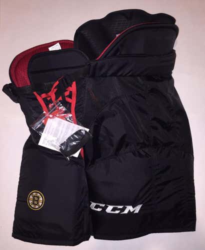 Boston Bruins CCM UCLP Large Ice Hockey Pants Pro Stock