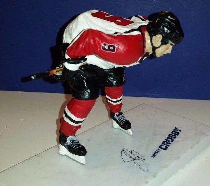 SIDNEY CROSBY Shattuck Saint St. Mary's Autographed Custom Mcfarlane Figure JSA