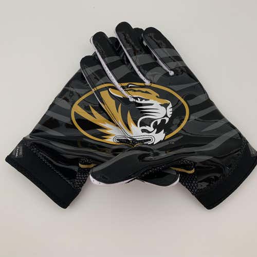 RARE! Nike Superbad 4 Football Gloves MISSOURI TIGERS Mizzou PGF432 015 Size 3XL