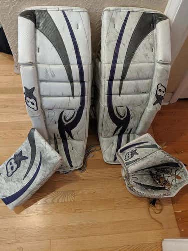 Brian's Zero G Goalie Gloves & Blockers Regular Senior Pro Stock (Gloves only)