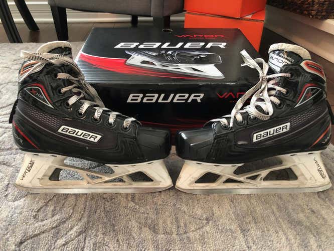 Bauer Vapor X700 Hockey Goalie Skates Junior Size 1.5