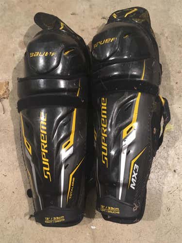 Supreme TotalOne MX3 Shin Pads Junior Pro Stock