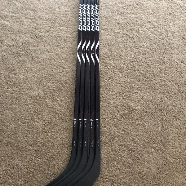 New 2 Pack Vapor ADV Hockey Stick Lefty Toe Senior Pro Stock Dressed At Maroon 1x Lite