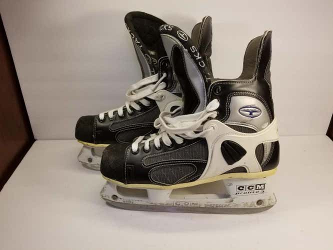 "Old School" CCM Ultra Tacks Hockey Skates Senior Size 10 "Great Condition"