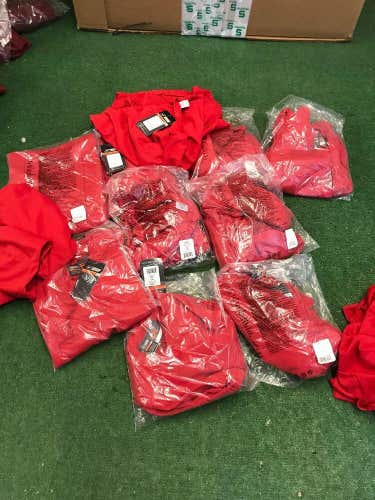 Bauer Red Hockey Practice Jersey Bundle XXL
