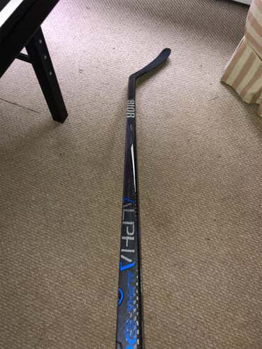 Alpha QX Hockey Stick Righty Toe Senior Pro Stock