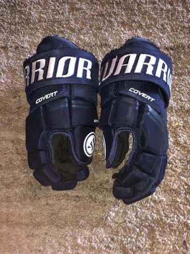 Warn 3 Times Like New. Warrior QRE3 Gloves Senior Navy Blue