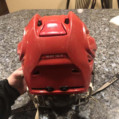 Bauer Re-Akt 100 Helmet with Profile 3 oreo cage