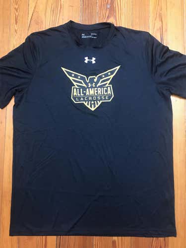 Black Under Armour All American Lacrosse Shirt