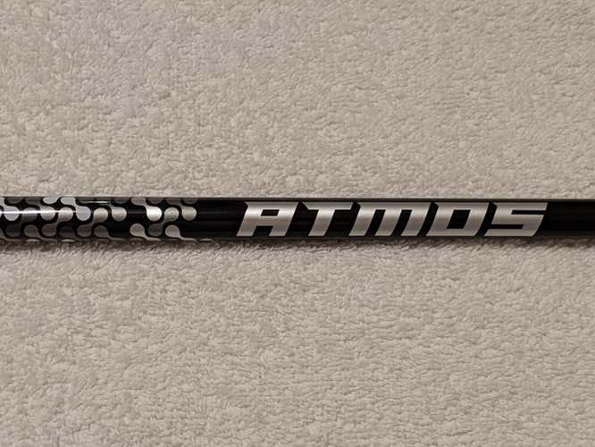 New TaylorMade Fujikura Atmos Black 6R Regular Flex Driver Shaft w Tip and Grip