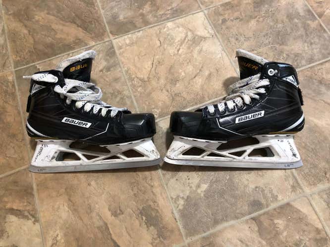 Bauer Supreme S190 Hockey Goalie Skates Junior Size 5