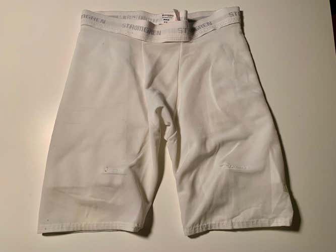 Stromgren Old School Nylon Padded Slider Jock Shorts Mens Medium