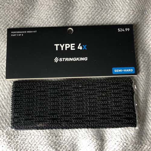 New StringKing Type 4x Semi Hard Mesh (Black)