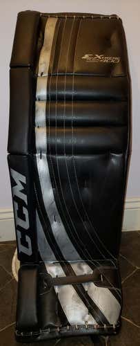 CCM 34+1 inch Extreme Flex 400 Goalie Leg Pads Senior