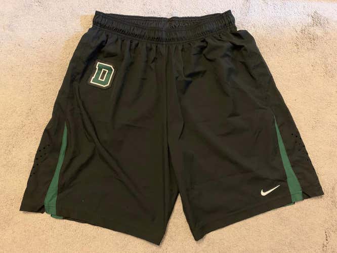 Dartmouth College Big Green Game Used Worn Men's Lacrosse Shorts, XL