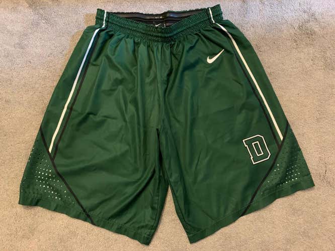 Dartmouth College Big Green Game Used Worn Men's Lacrosse Shorts, Large