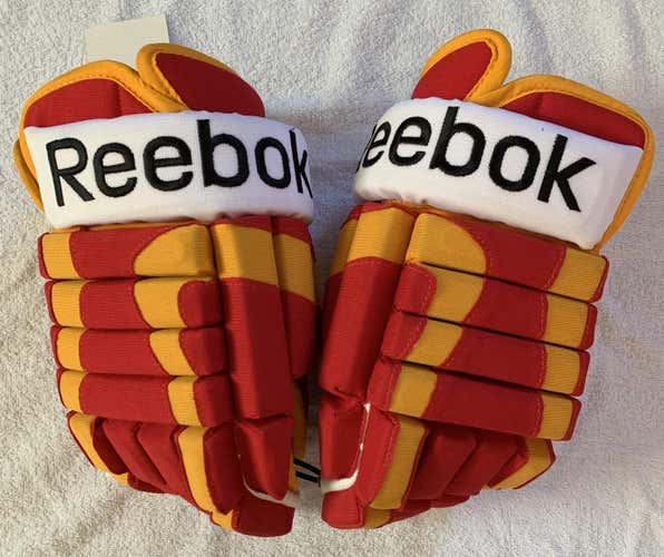 NEW Reebok Gloves 40K 14’ Red/White/Orange