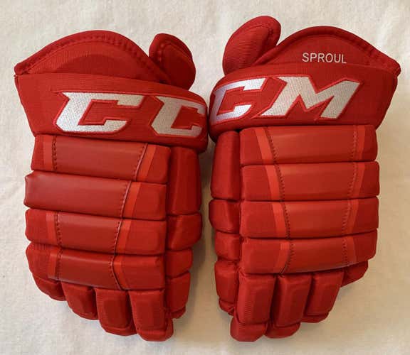 NEW CCM Gloves HG 97XP 14’ Red