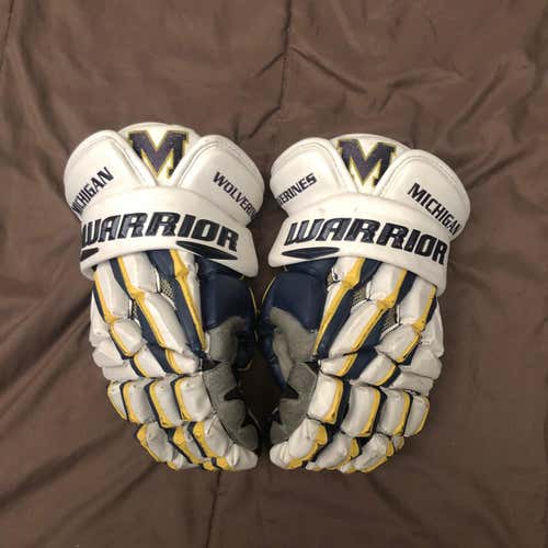 Michigan Regulator Lacrosse Gloves