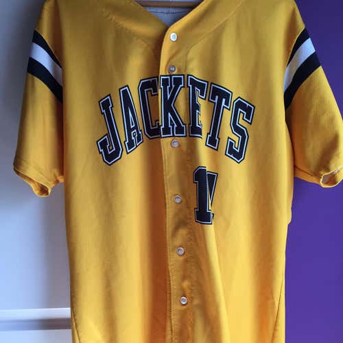 Vintage Georgia Tech Baseball Jersey Size XL Wilson Shirt Adult