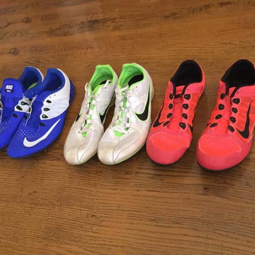 3 Pairs of Nike Track Spikes (1 for $15)