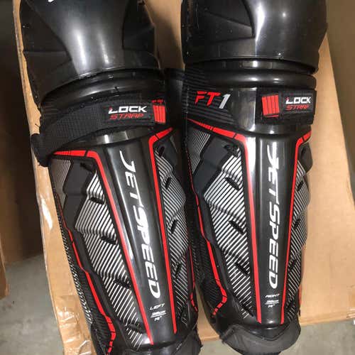 Brand New CCM JetSpeed FT1 Shin Pads - 14”