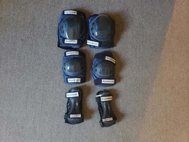 Knee elbow and wrist guards for skateboarding/ rollerblading