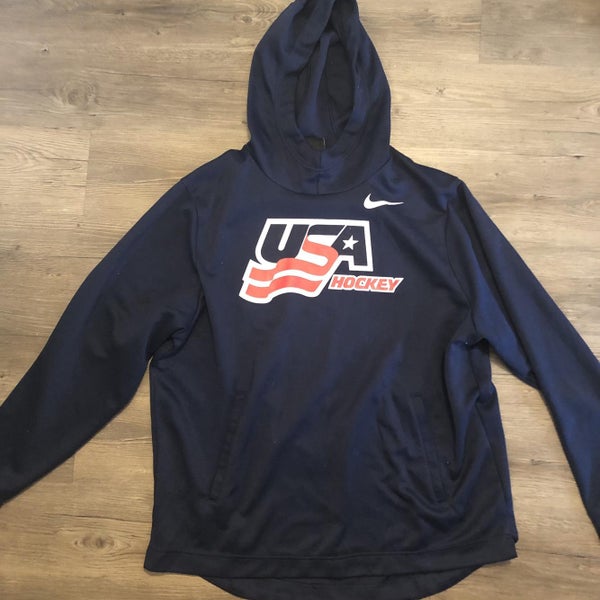 New Nike Team USA Hockey Team Issued Hoodie