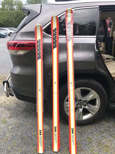 New 2018 K2 244 Mogul Skis 163cm