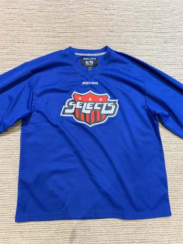 Bauer Selects Blue Practice Jersey