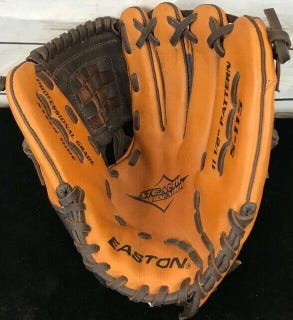 Easton Stealth Ideal Fit S-115 11.5" leather baseball VRS palm pad glove