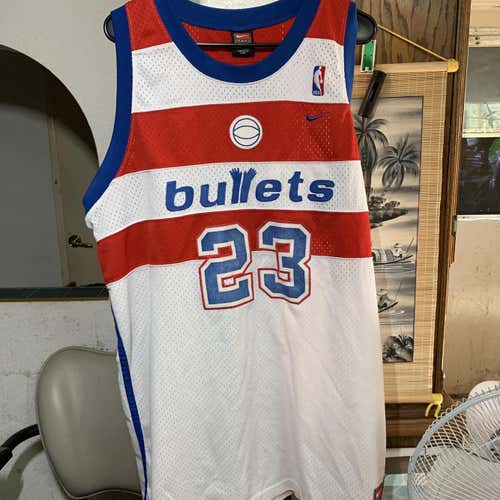 Vintage Nike Michael Jordan Washington Bullets Jersey Size XXL