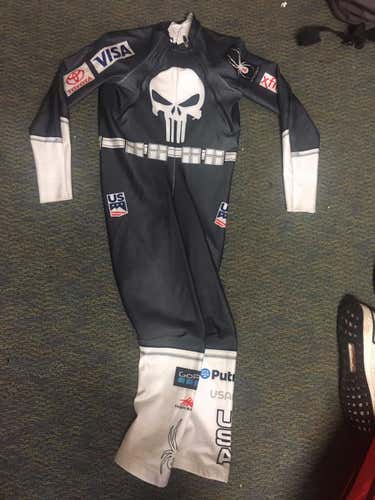 DOUBLE ZIP EVAC 2019 PUNISHER SPYDER US SKI TEAM SUIT