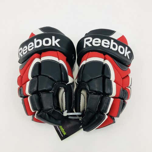 Brand New Pro Stock Reebok 7K Gloves | Black/Red | 14"