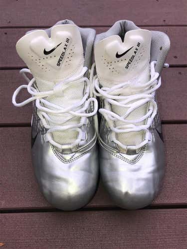 Nike Speedlax 3 Mid Lacrosse Cleats 10.5