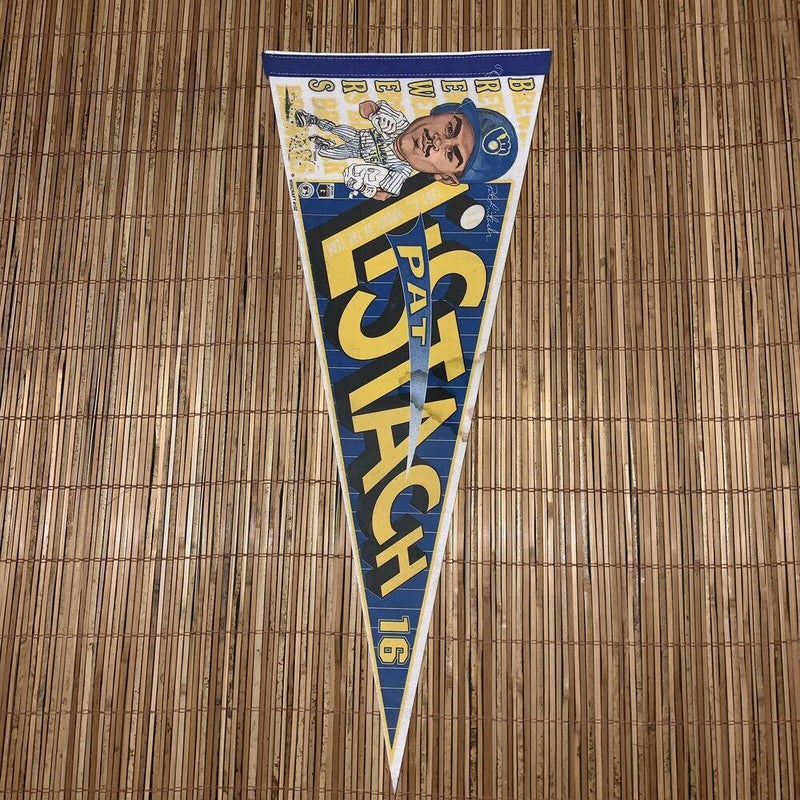 1970's Milwaukee Brewers MLB Large Vintage Pennant 