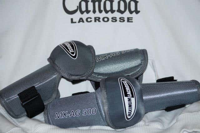 Max Lax MED 500 series arm guards, rib guard, and bi ceps deal for @Bandits44