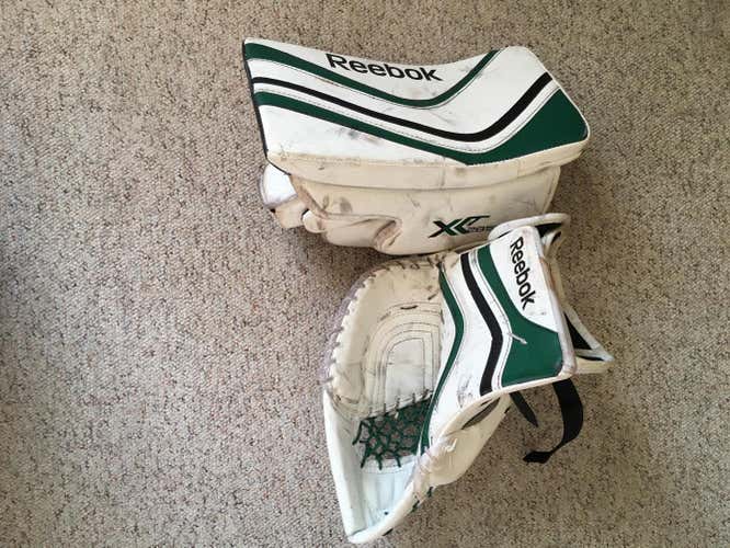 Reebok Premier X28 Goalie Gloves & Blockers Regular Senior