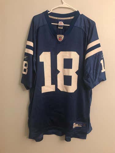 Peyton Manning Indianapolis Colts Jersey Reebok XL