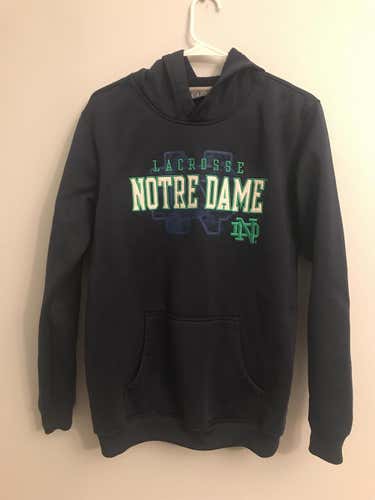 Notre Dame Lacrosse Hoodie Youth XL Used