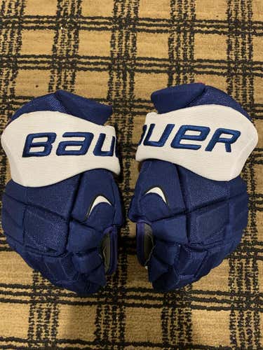 BAUER APX PRO STOCK HOCKEY GLOVES TORONTO