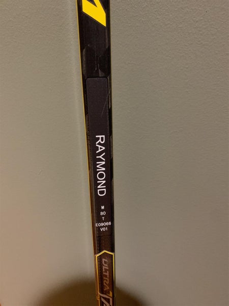 New Mason Raymond Pro Stock Ultra Tacks Hockey Stick, 80 Flex, Lefty, Mid
