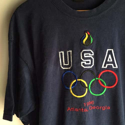 Vintage 1996 Atlanta Olympics Size XL Shirt Adult